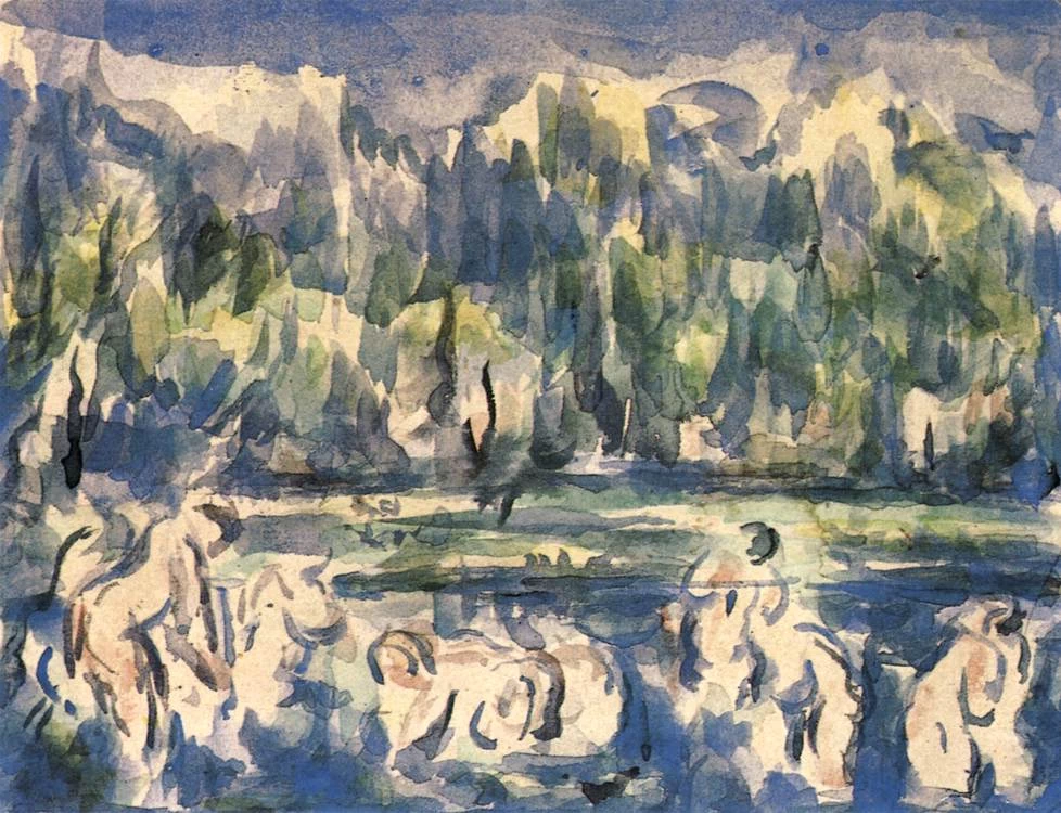 Bagnanti, 1900 - 06 1